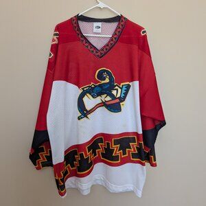VINTAGE New Mexico Scorpions mesh hockey jersey XXL